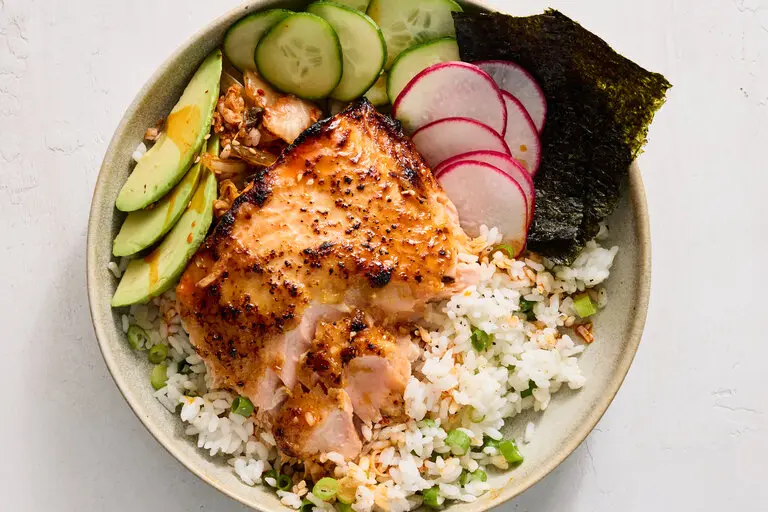 Cover for Sticky Miso Salmon Bowl